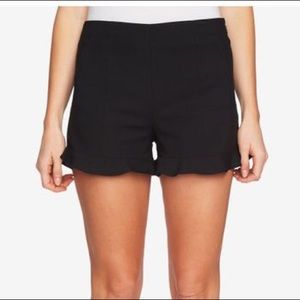 1. State black shorts